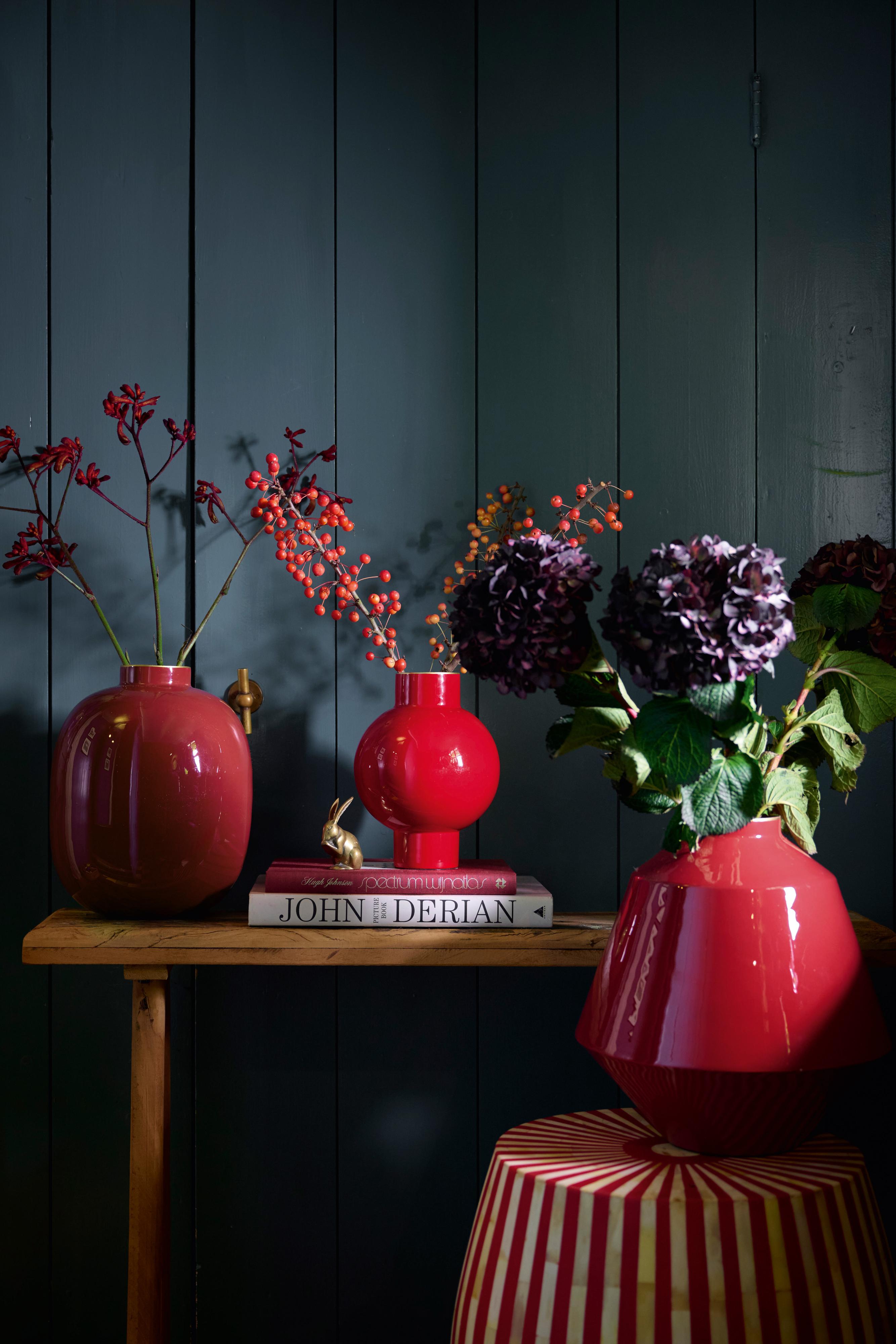 Pip Studio Home Deco FW2024 Vases Red 01